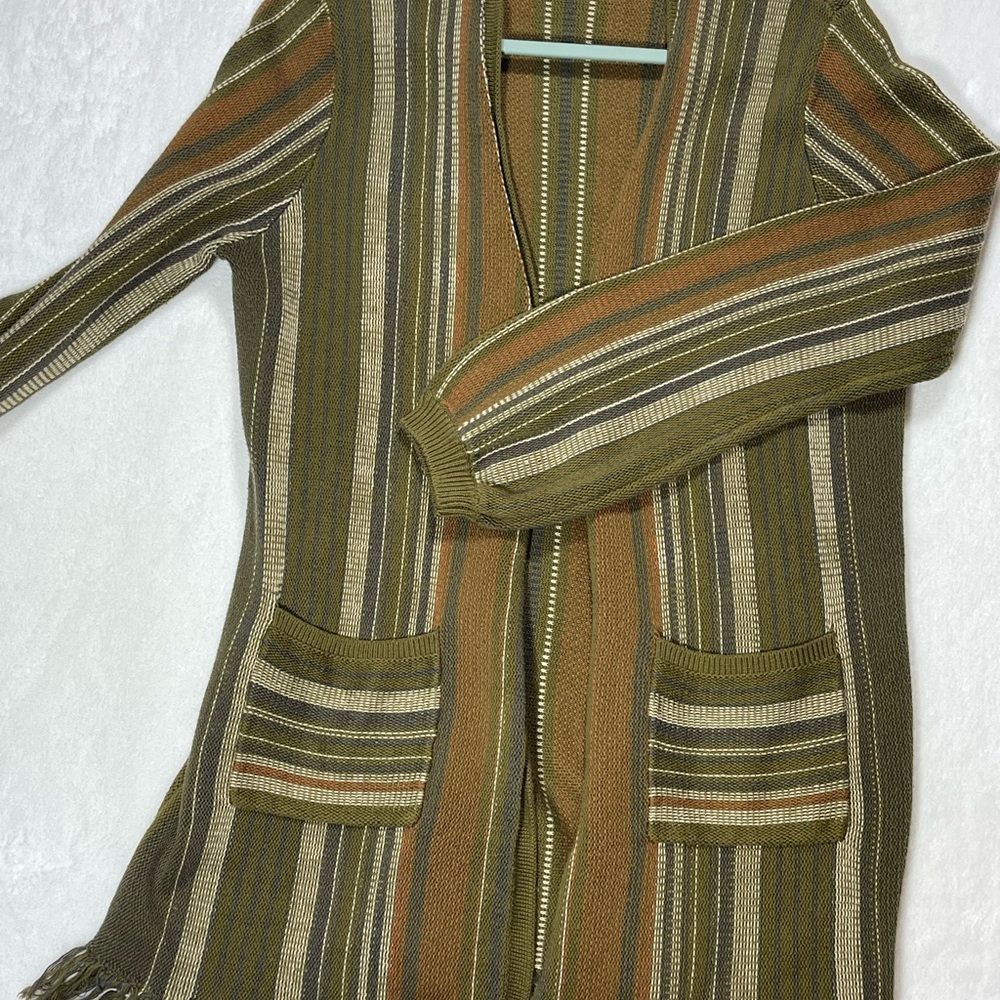 Another Love Multicolor Striped Cardigan